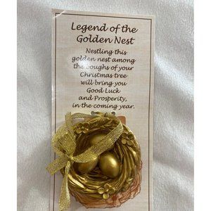 Legend of the Golden Nest Tree Ornament